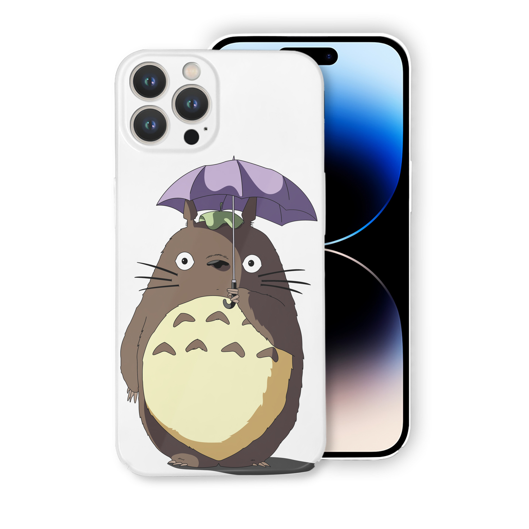 （画像用） となりのトトロ 草壁メイ 草壁サツキ My Neighbor Totoro Satsuki Kusakabe Mei Kusakabe 【iPhone 14シリーズ対応】ハードケース